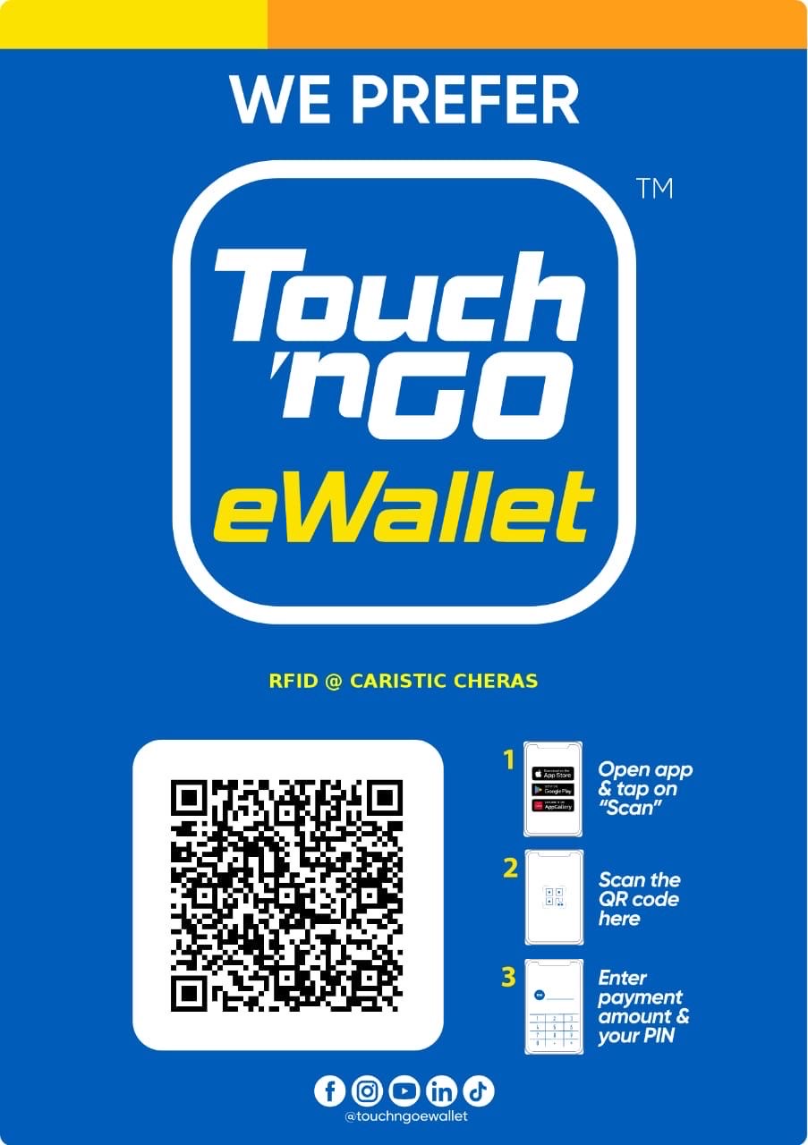 Touch n Go RFID payment QR